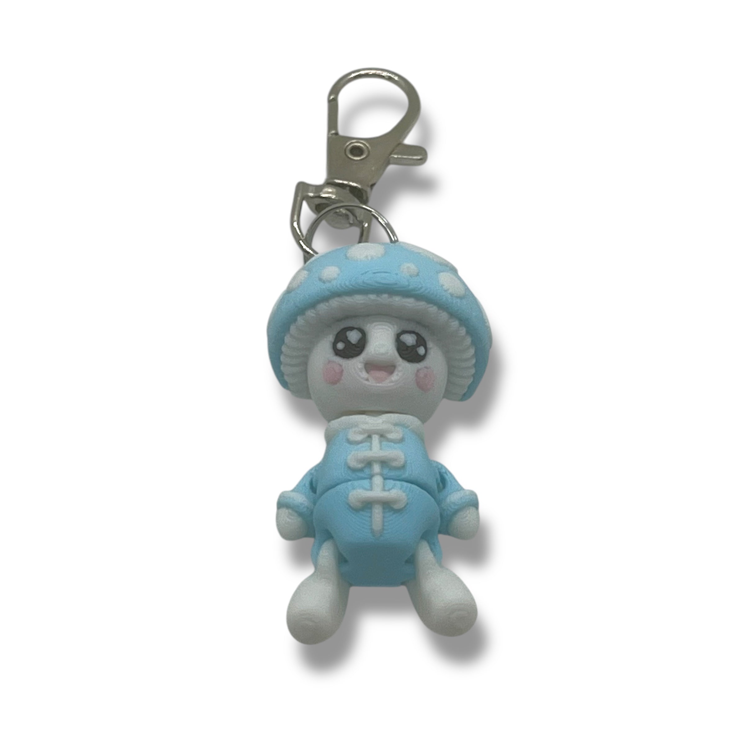 Pocket Pals Keychains & Bagclips Part 1 - Mini 3d Printed Articulated Figurines