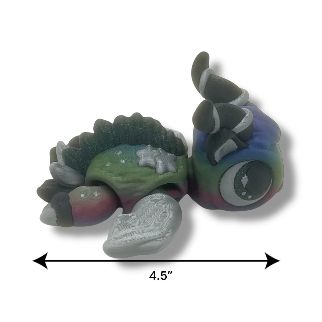 Amazing 4.5" Zodiac Turtle Collection - 3d Printed Articulated Decor