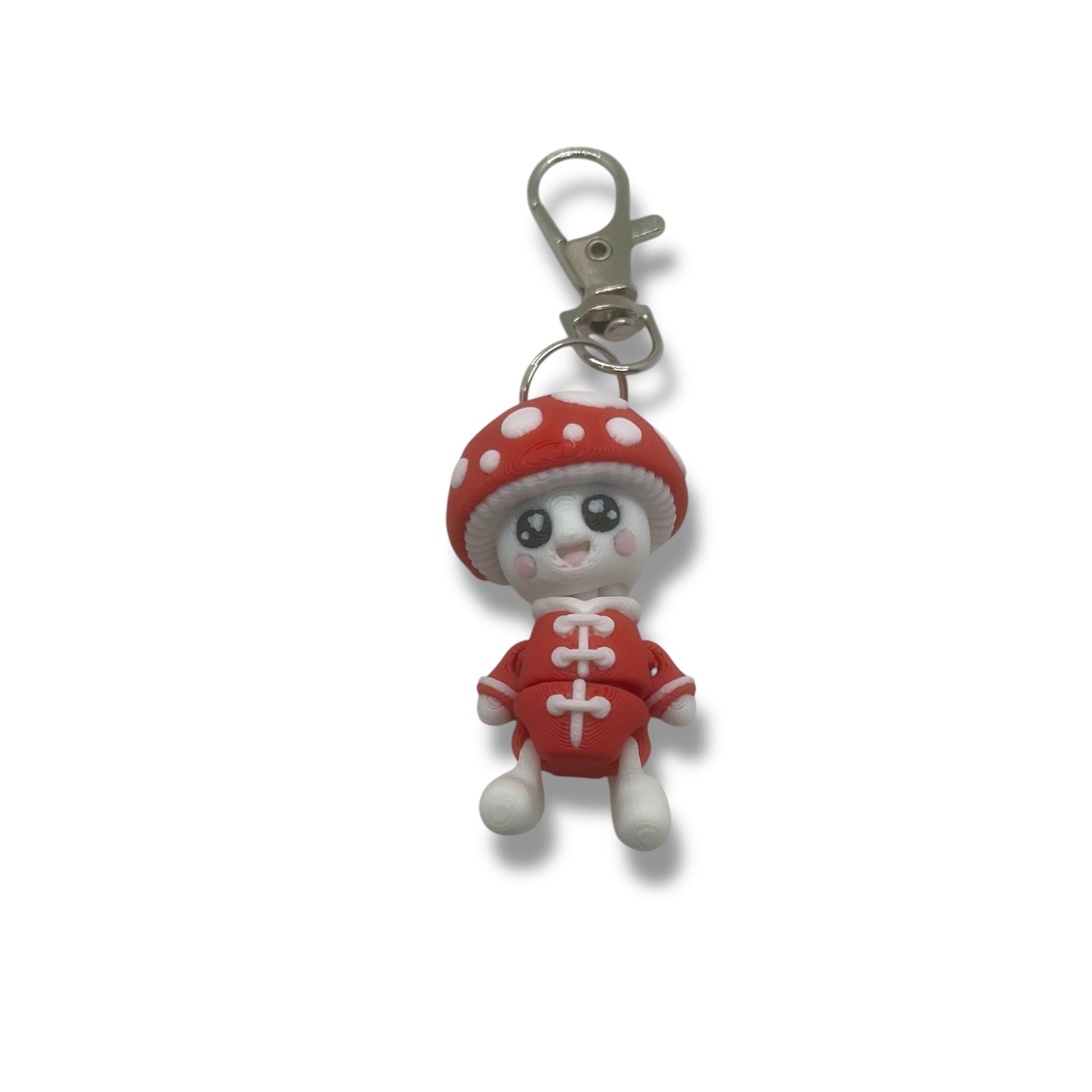Pocket Pals Keychains & Bagclips Part 1 - Mini 3d Printed Articulated Figurines