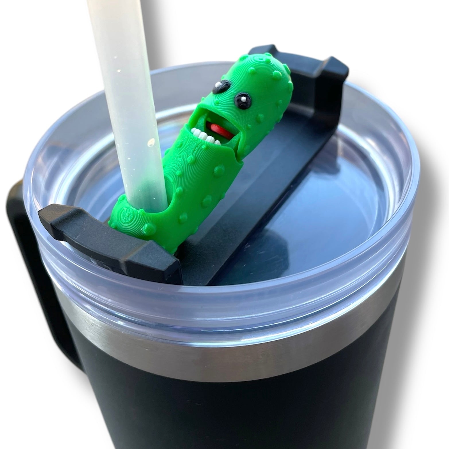 Insulated Cup Tumbler Toppers - 3d Printed Articulated Tumber Bling Straw Decor