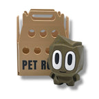 Adorable Pet Rock with Carrier - 3d Printed Figurine Decor