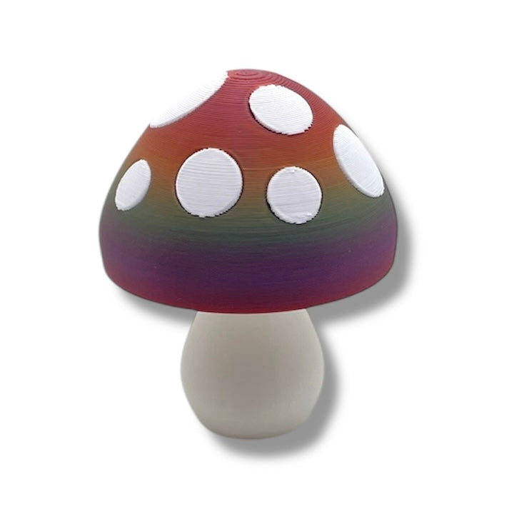 Adorable Squishy Mushroom Collection - 3d Printed Articulated Fidgety Decor