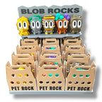 Adorable Pet Rock with Carrier - 3d Printed Figurine Decor