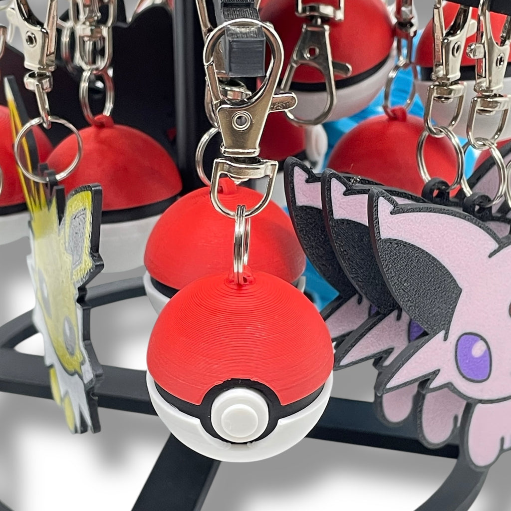 Pocket Pals Keychains & Bagclips Part 1 - Mini 3d Printed Articulated Figurines