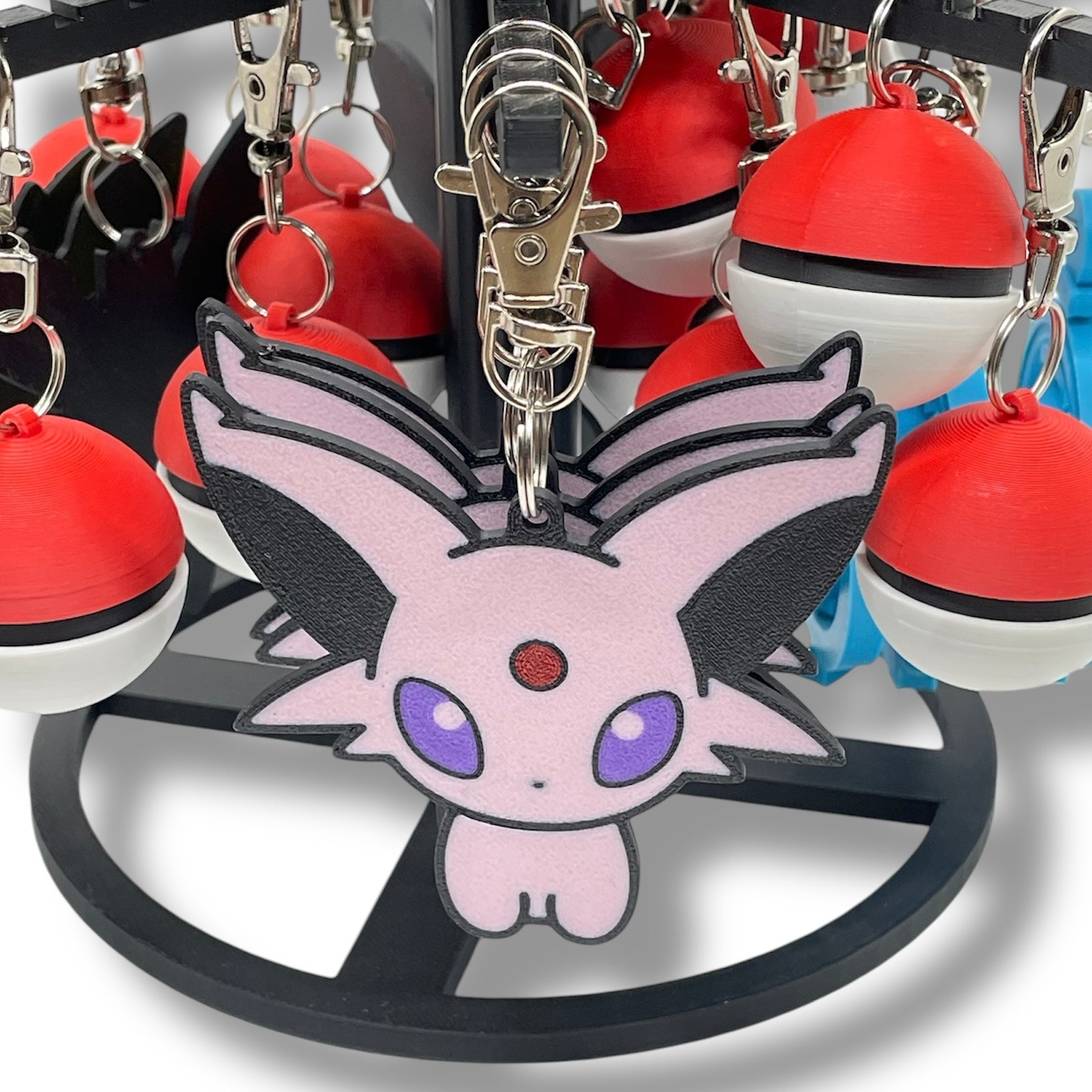 Pocket Pals Keychains & Bagclips Part 1 - Mini 3d Printed Articulated Figurines