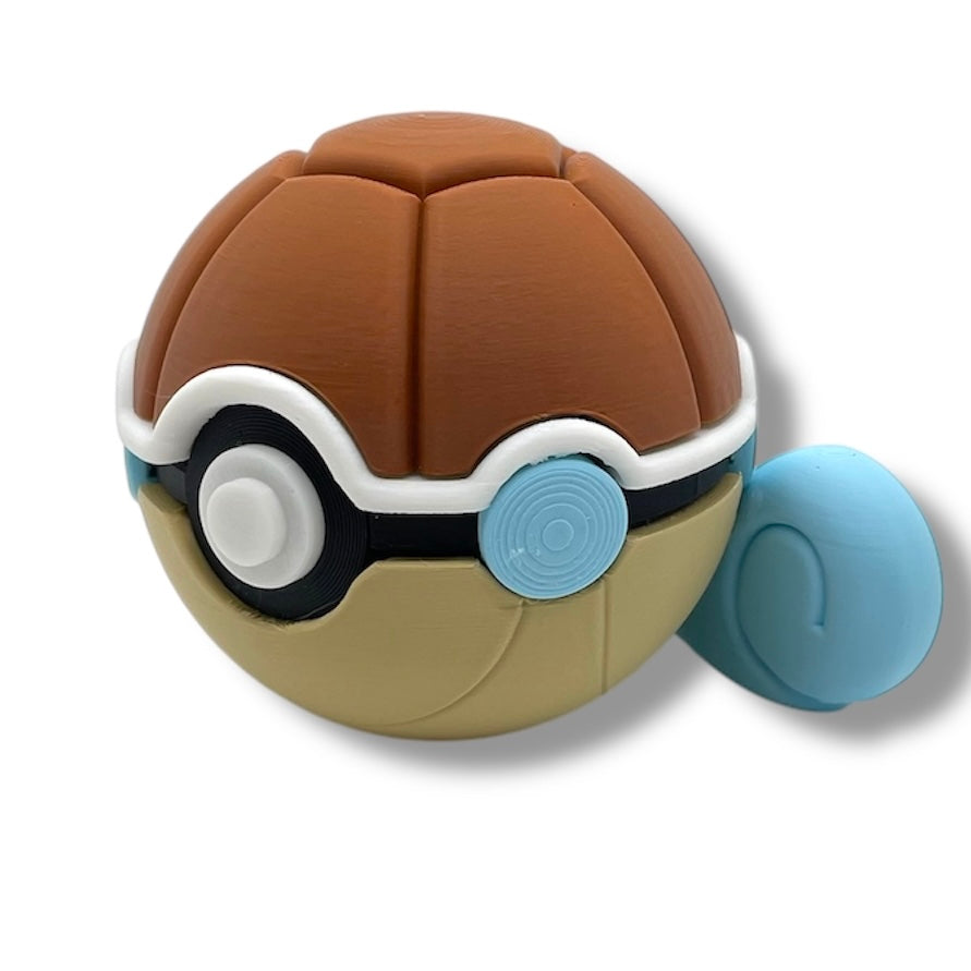 Amazing Pokemon PokeBall Morph Collectible, 3D Printed Character Design