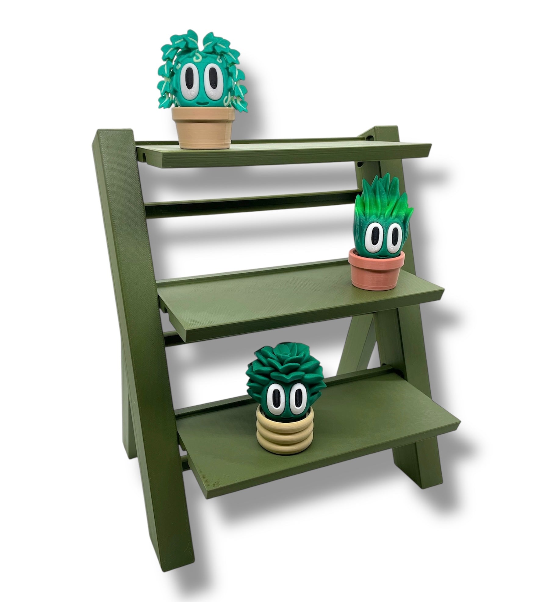 One Piece Pocket Pal 3 Tier Display Shelf - 3d Printed Home Decor for display your Mini Collection