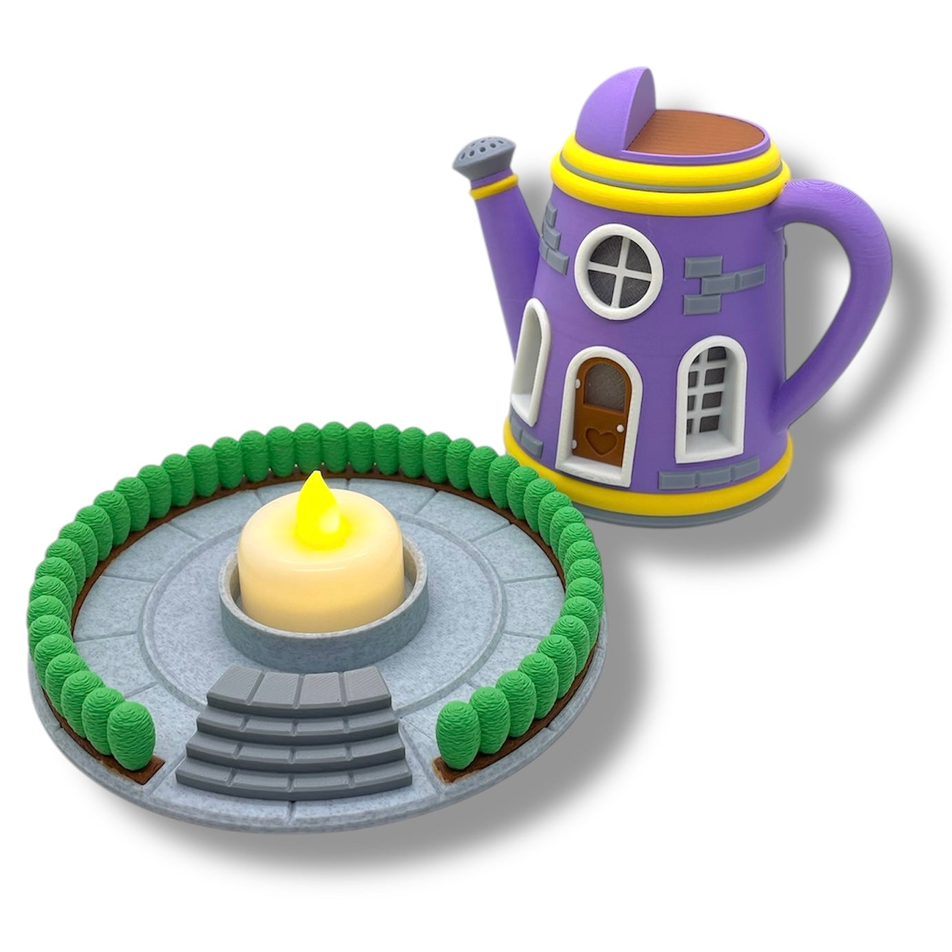 Delightful Tealight Fairy House - Garden Collection - 3D Printed Holiday Decor