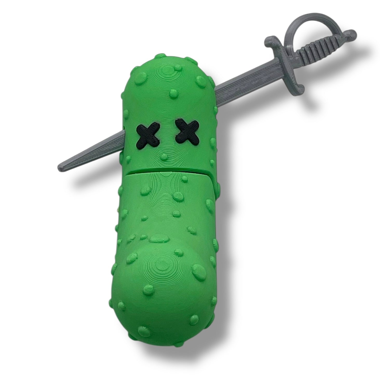 Introducing the Tickle Pickle - Articulated 3D Printed Pickley Decor