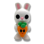 4.5" Adorable Easter Rabbit w/ Accessories Set - 3d Printed Articulated Easter Decor