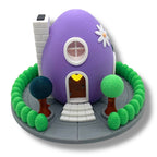 Delightful Easter Egg Tealight Fairy House Easter Village Collection - 3D Printed Holiday Decor