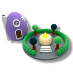 Delightful Easter Egg Tealight Fairy House Easter Village Collection - 3D Printed Holiday Decor