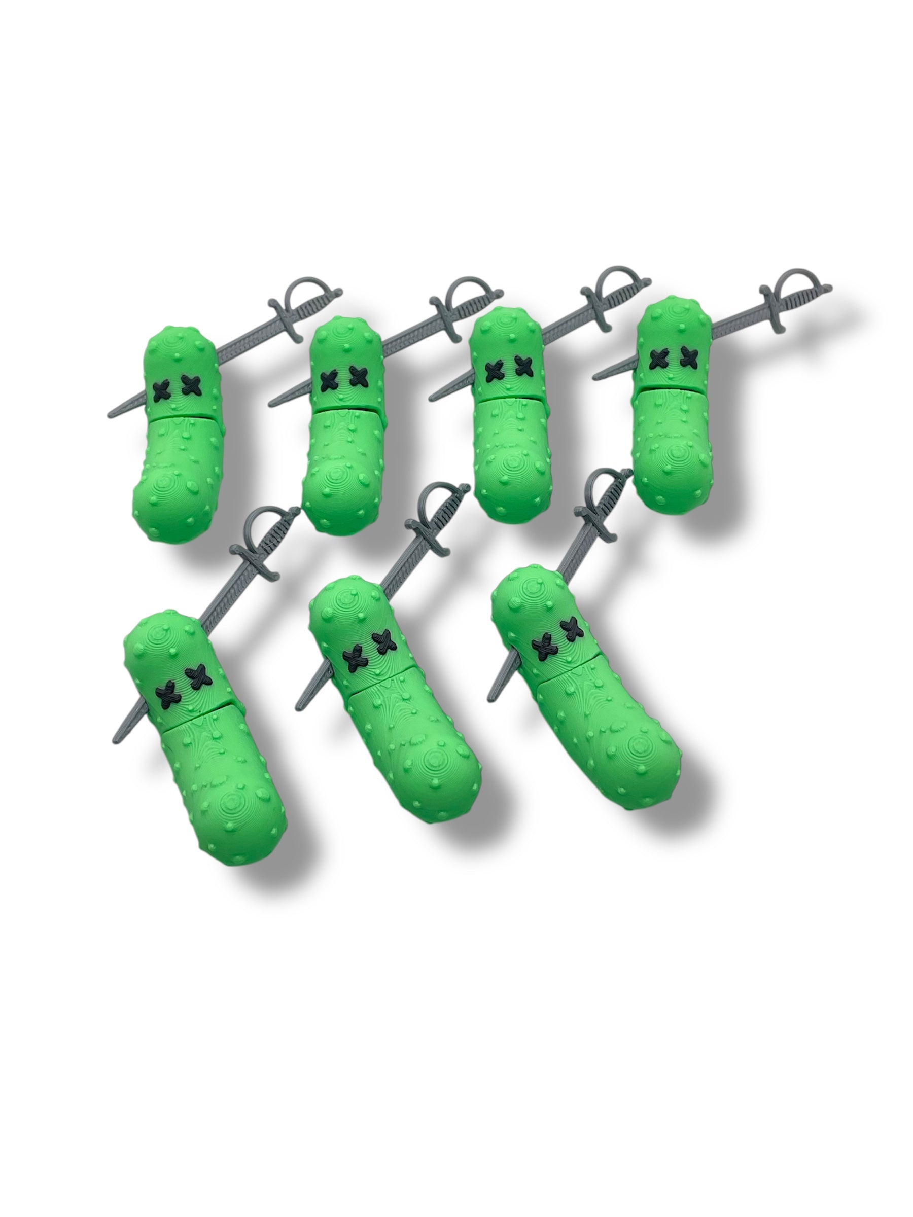 Introducing the Tickle Pickle - Articulated 3D Printed Pickley Decor