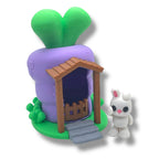 Koza's Cute 5" Carrot House with Exclusive Shy Bunny - 3D Printed Holiday Decor