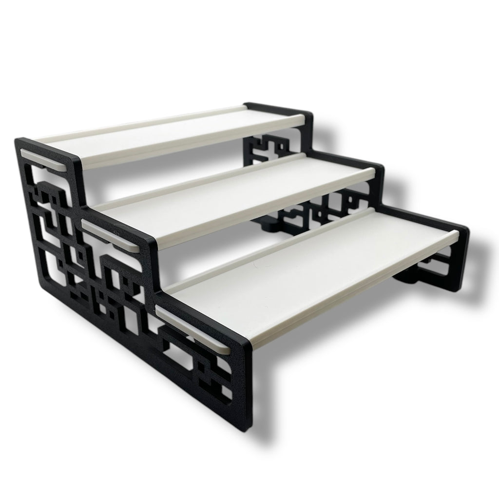 Beautiful Pocket Pal 3 Tier Display Shelf - 3d Printed Home Decor for display your Mini Collection
