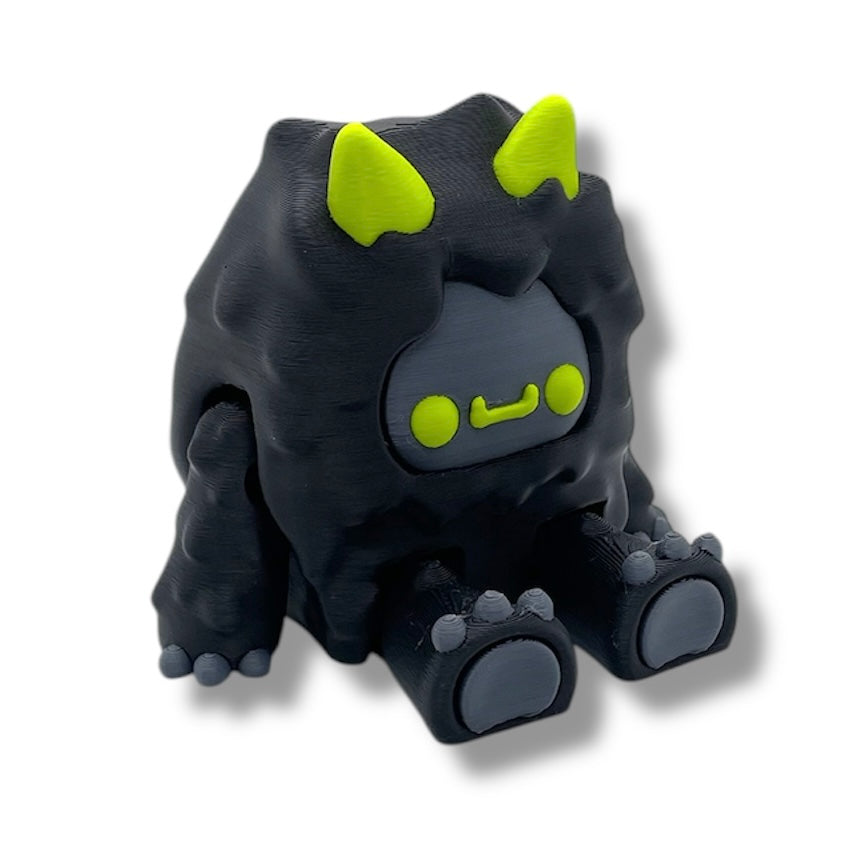 Mythological Yeti & Friends Collection - Warden & Bigfoot 3d Printed Articulated Figurine Decor