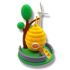 Delightful Beehive Tealight Fairy House - Spring Collection - 3D Printed Holiday Decor