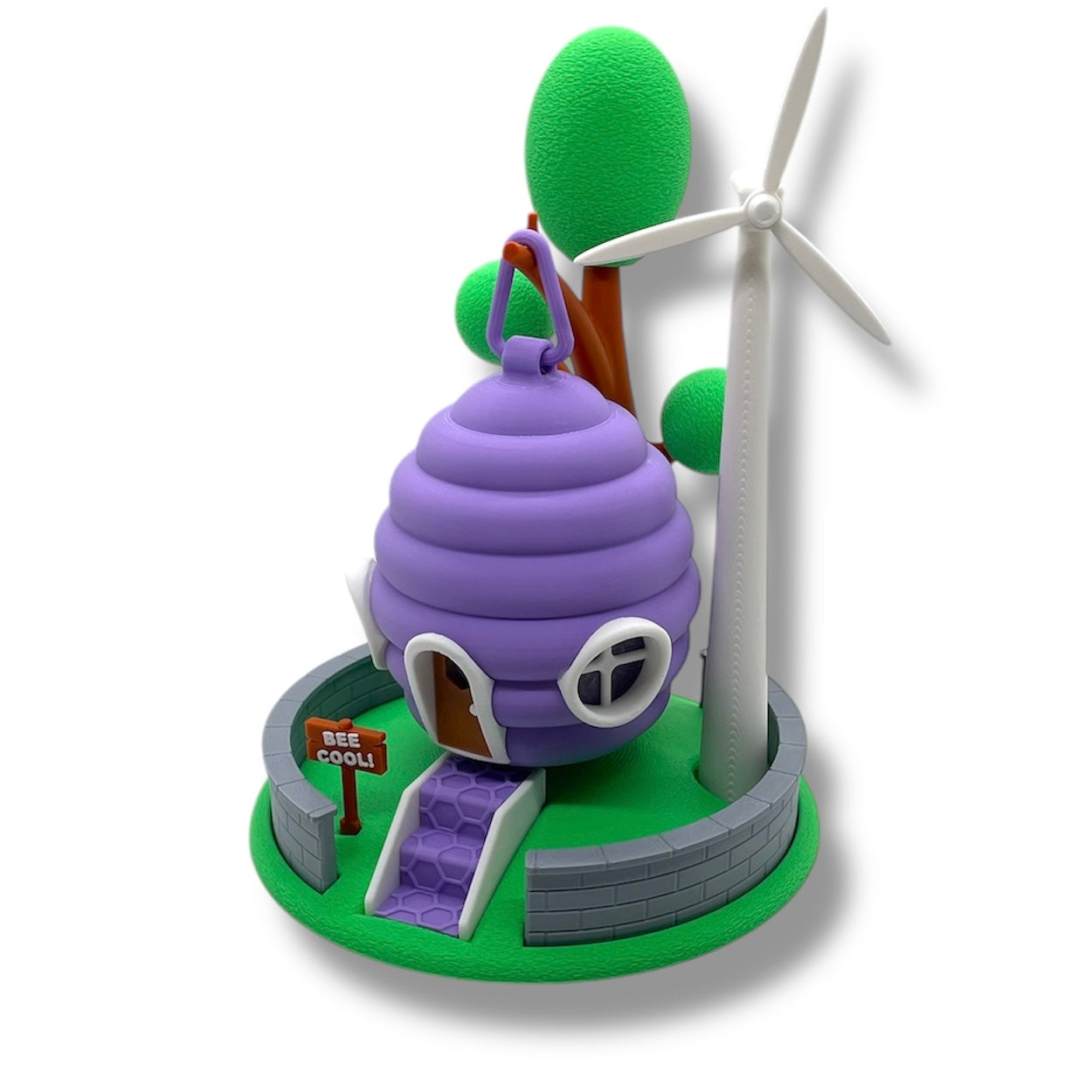 Delightful Beehive Tealight Fairy House - Spring Collection - 3D Printed Holiday Decor