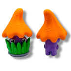 Charming Fungi's Mushrooms in Unique Pots - 3d Printed Enchanting Figurine Decor