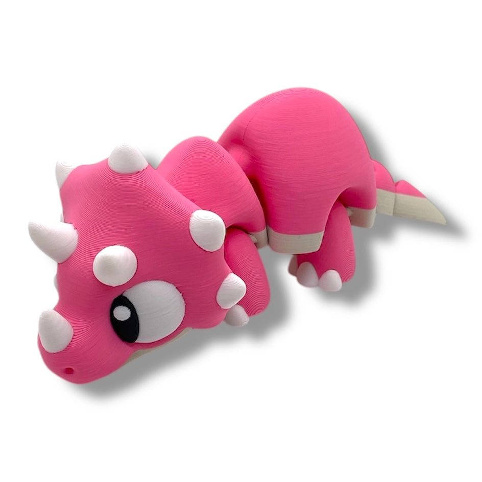 The Cutest Baby and Momma Dinosaur Series - 3d Printed Articulated Figurine Decor Gift