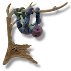 Gorgeous Lifelike 7" Sloth with 8" Tree Display - 3d Printed Articulated Figurine Decor