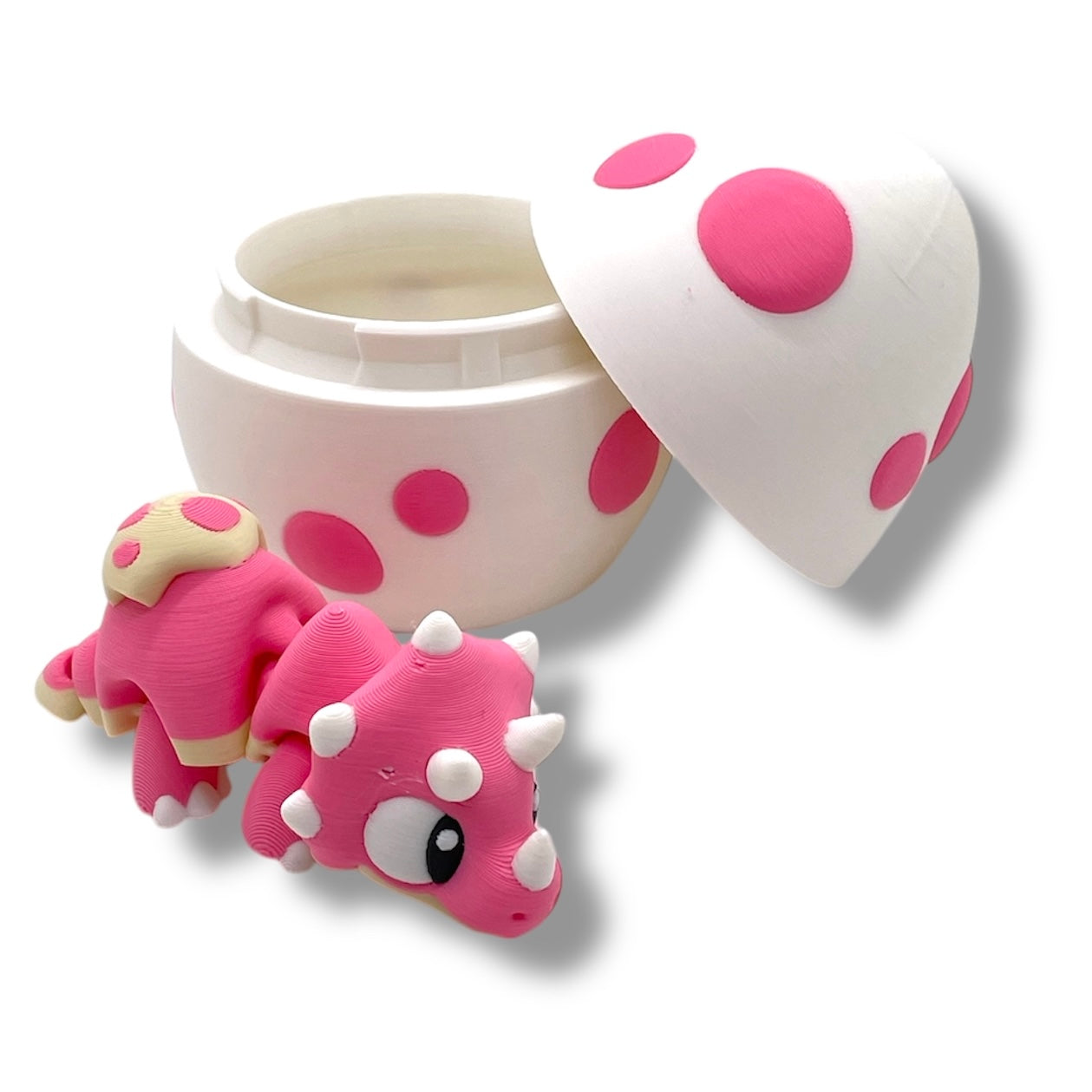 The Cutest Baby and Momma Dinosaur Series - 3d Printed Articulated Figurine Decor Gift
