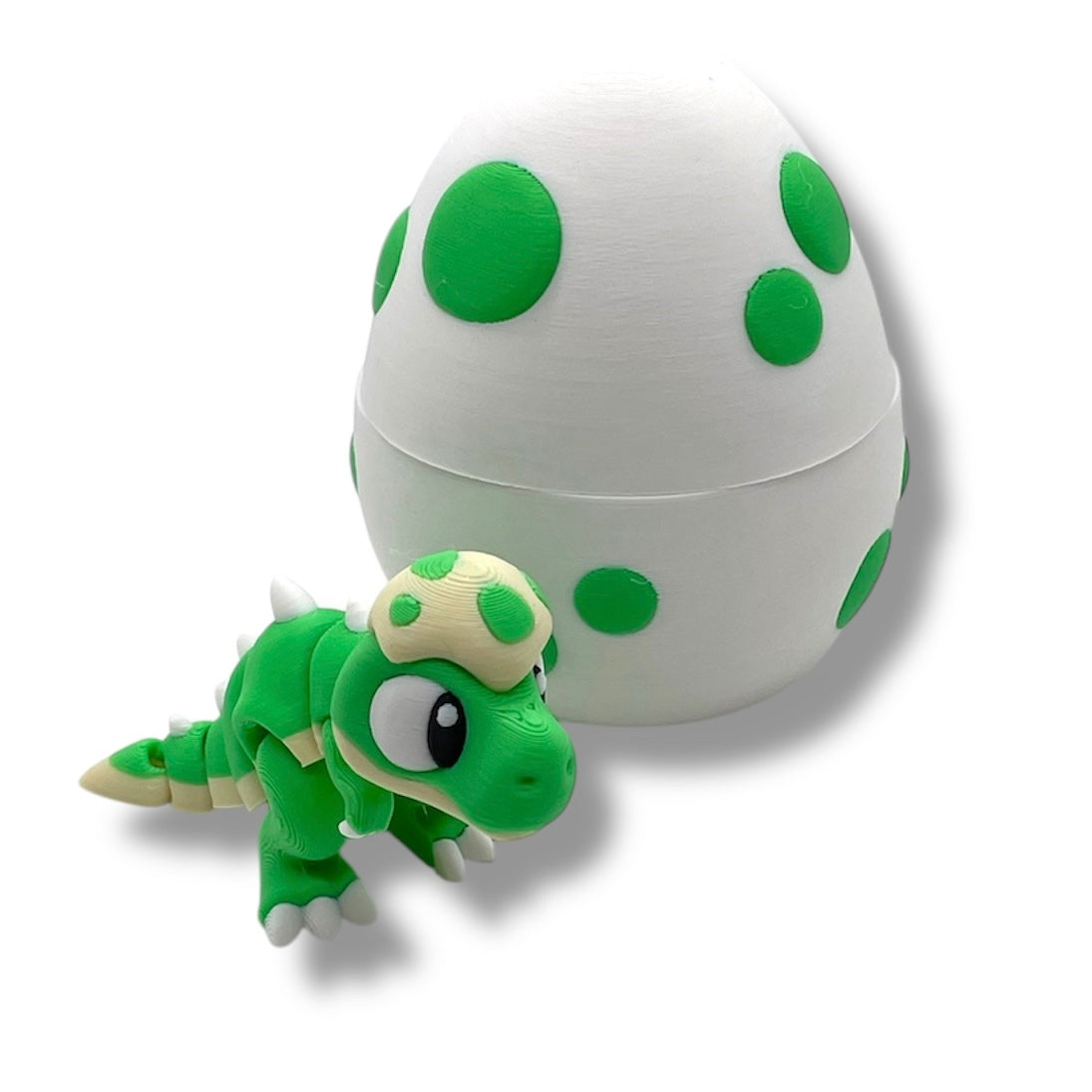The Cutest Baby and Momma Dinosaur Series - 3d Printed Articulated Figurine Decor Gift