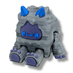 Mythological Yeti & Friends Collection - Warden & Bigfoot 3d Printed Articulated Figurine Decor