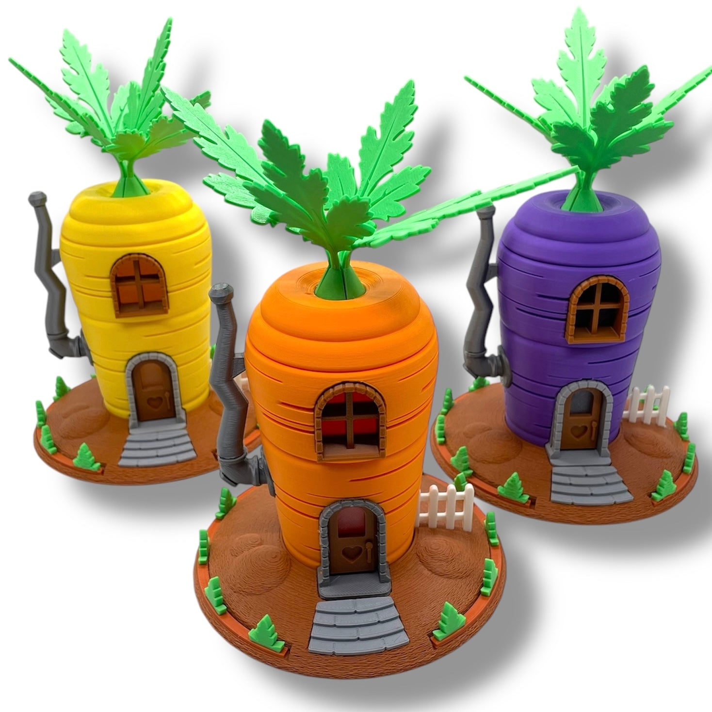 Delightful Tealight Fairy House - Garden Collection - 3D Printed Holiday Decor