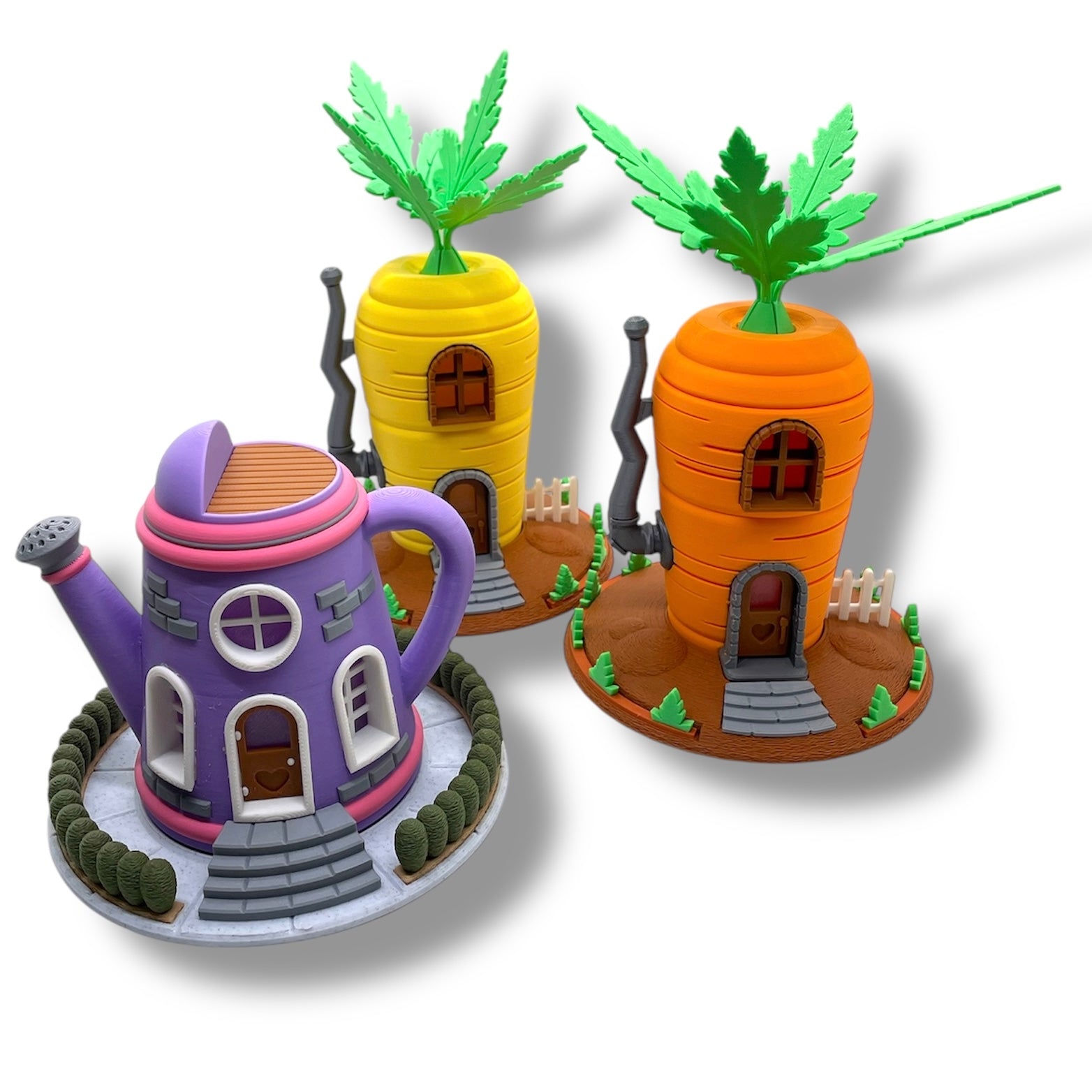 Delightful Tealight Fairy House - Garden Collection - 3D Printed Holiday Decor