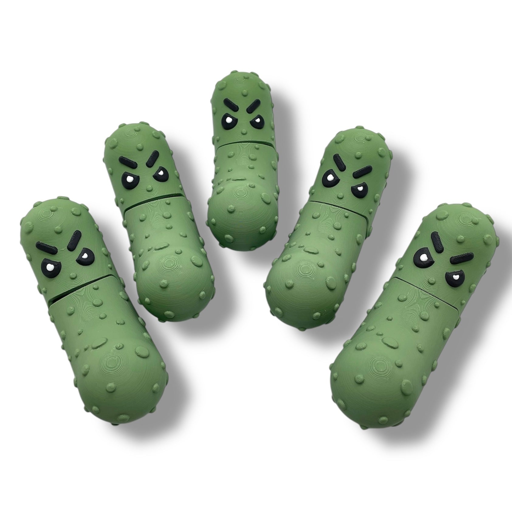 Introducing the Tickle Pickle - Articulated 3D Printed Pickley Decor