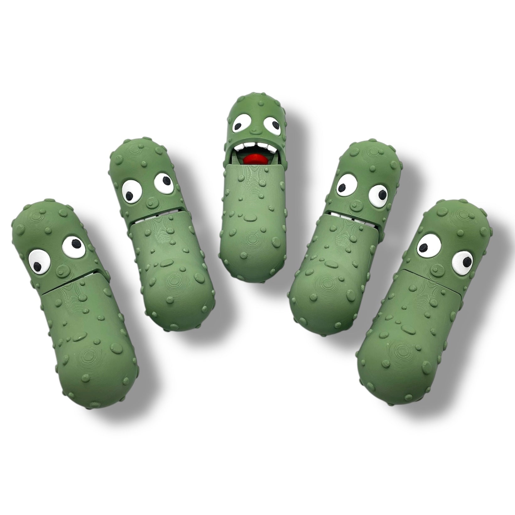 Introducing the Tickle Pickle - Articulated 3D Printed Pickley Decor