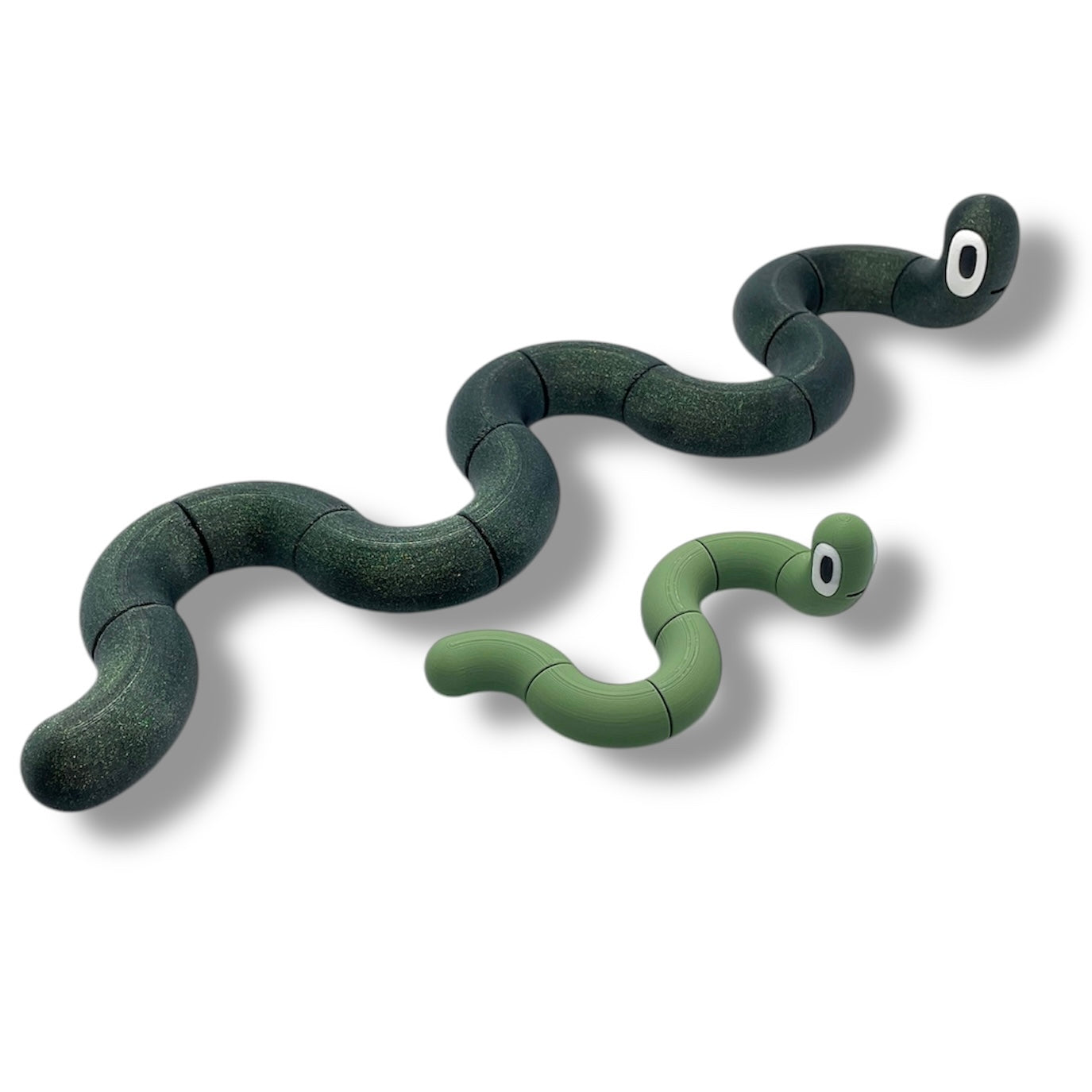 NOODLES Adorable Blob Lab Noodle Fidget - 3d Printed Articulated Fun Decor