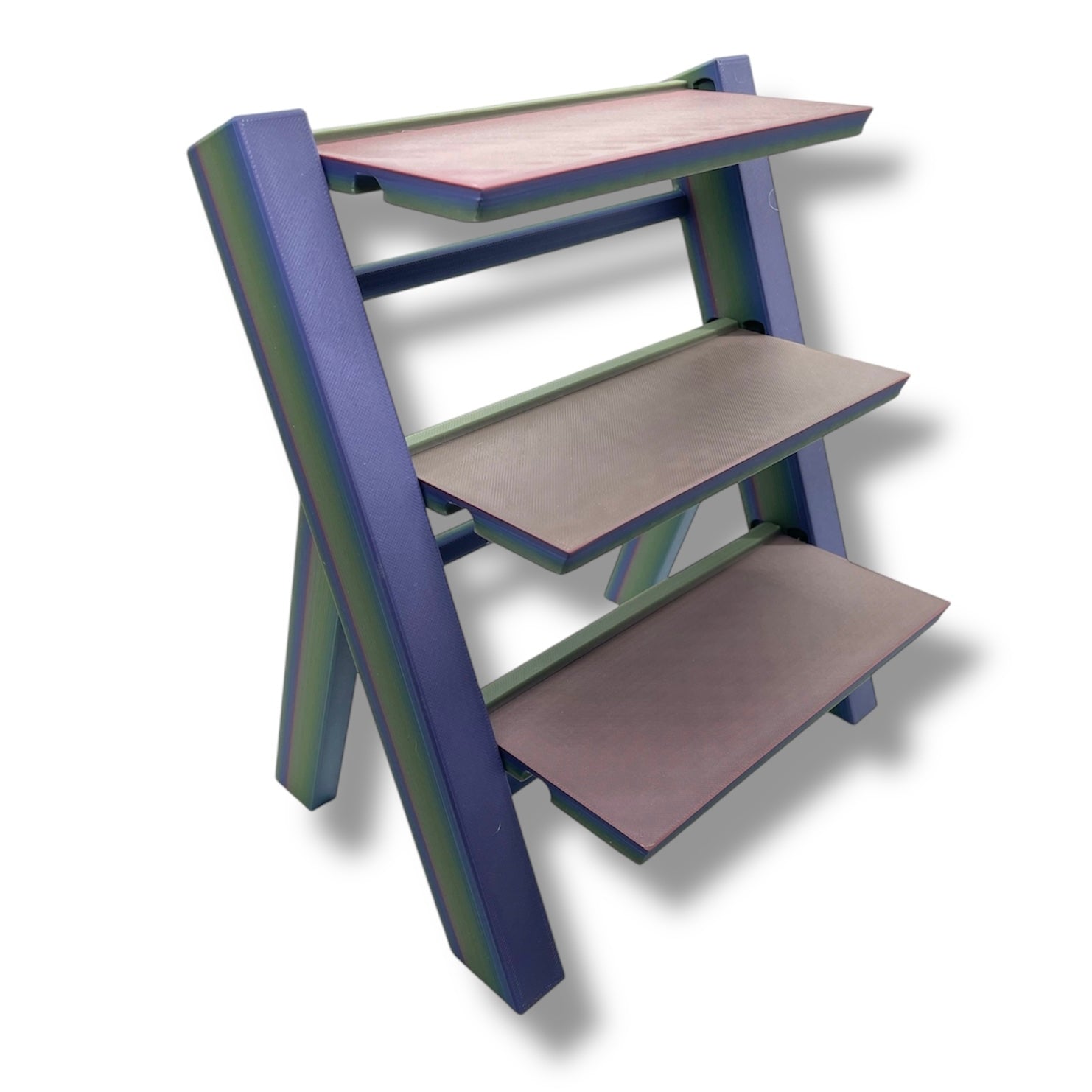 One Piece Pocket Pal 3 Tier Display Shelf - 3d Printed Home Decor for display your Mini Collection
