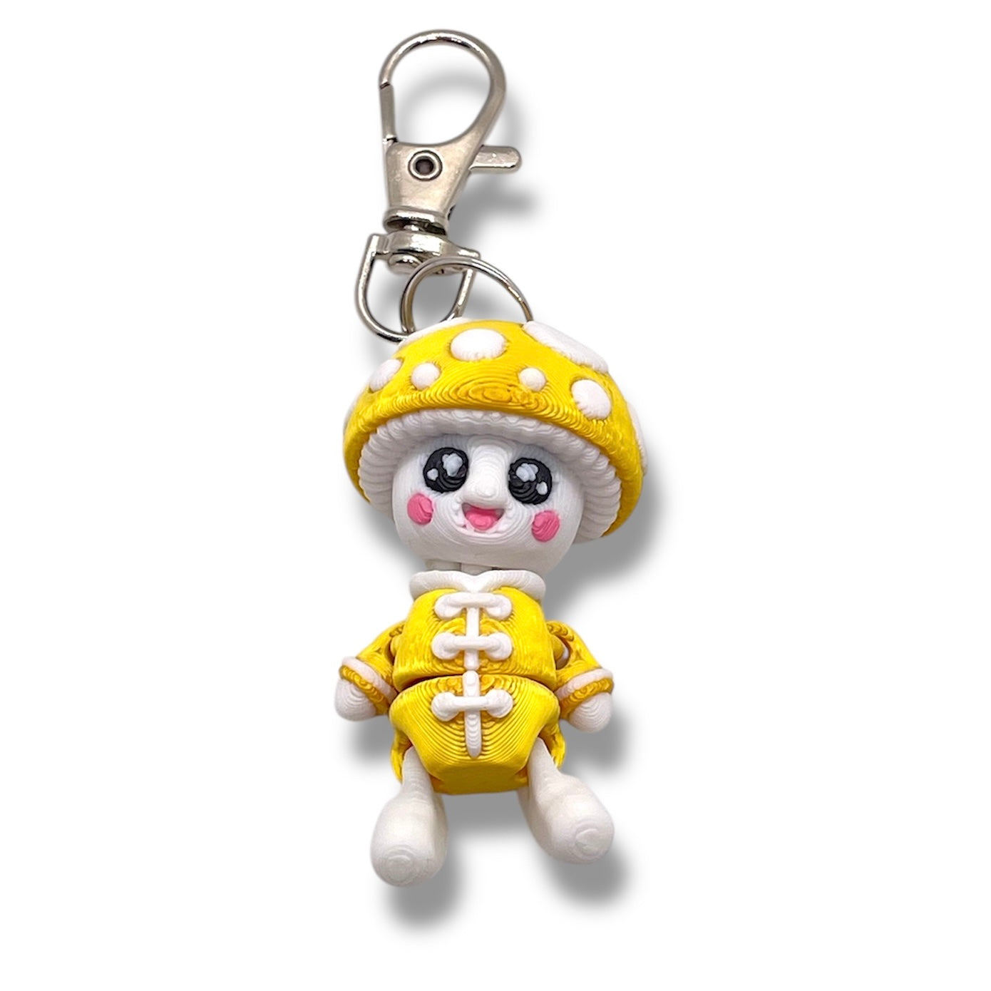 Pocket Pals Keychains & Bagclips Part 1 - Mini 3d Printed Articulated Figurines