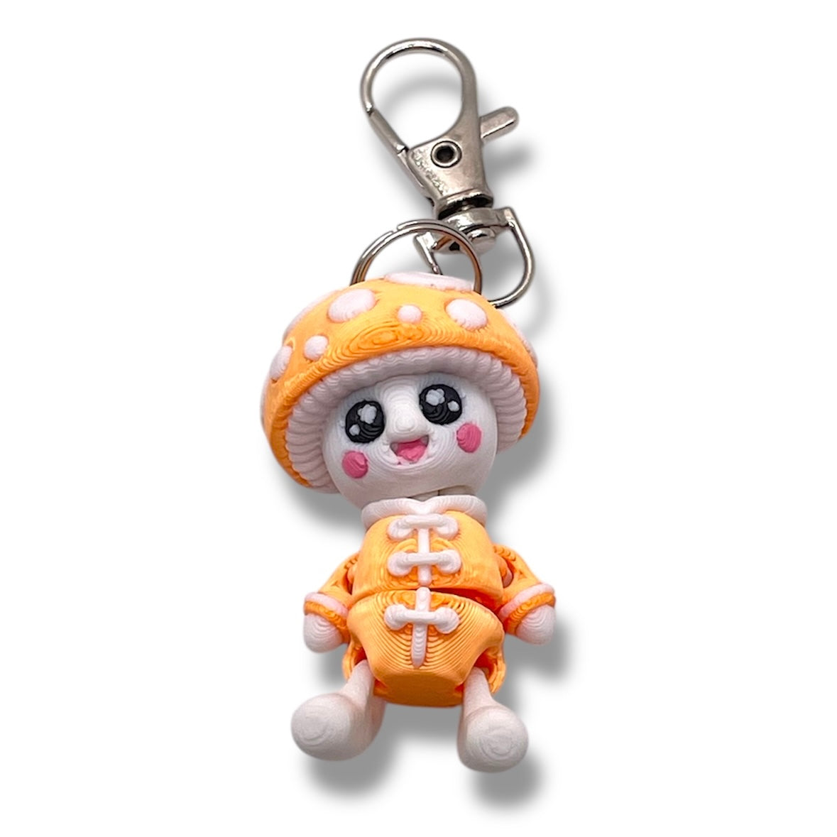 Pocket Pals Keychains & Bagclips Part 1 - Mini 3d Printed Articulated Figurines