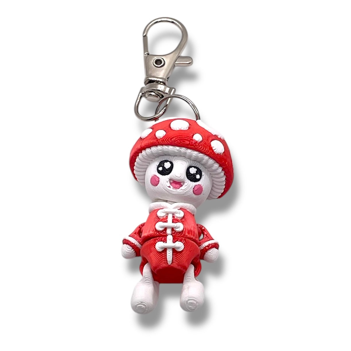Pocket Pals Keychains & Bagclips Part 1 - Mini 3d Printed Articulated Figurines