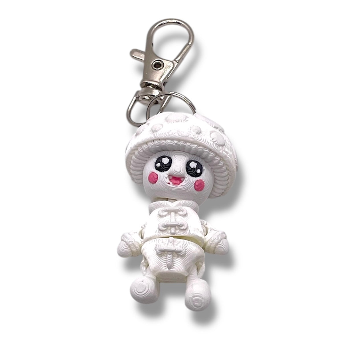Pocket Pals Keychains & Bagclips Part 1 - Mini 3d Printed Articulated Figurines