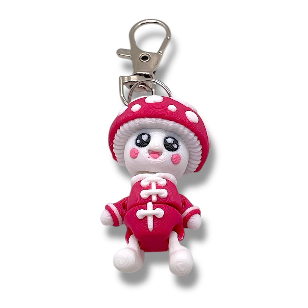 Pocket Pals Keychains & Bagclips Part 1 - Mini 3d Printed Articulated Figurines