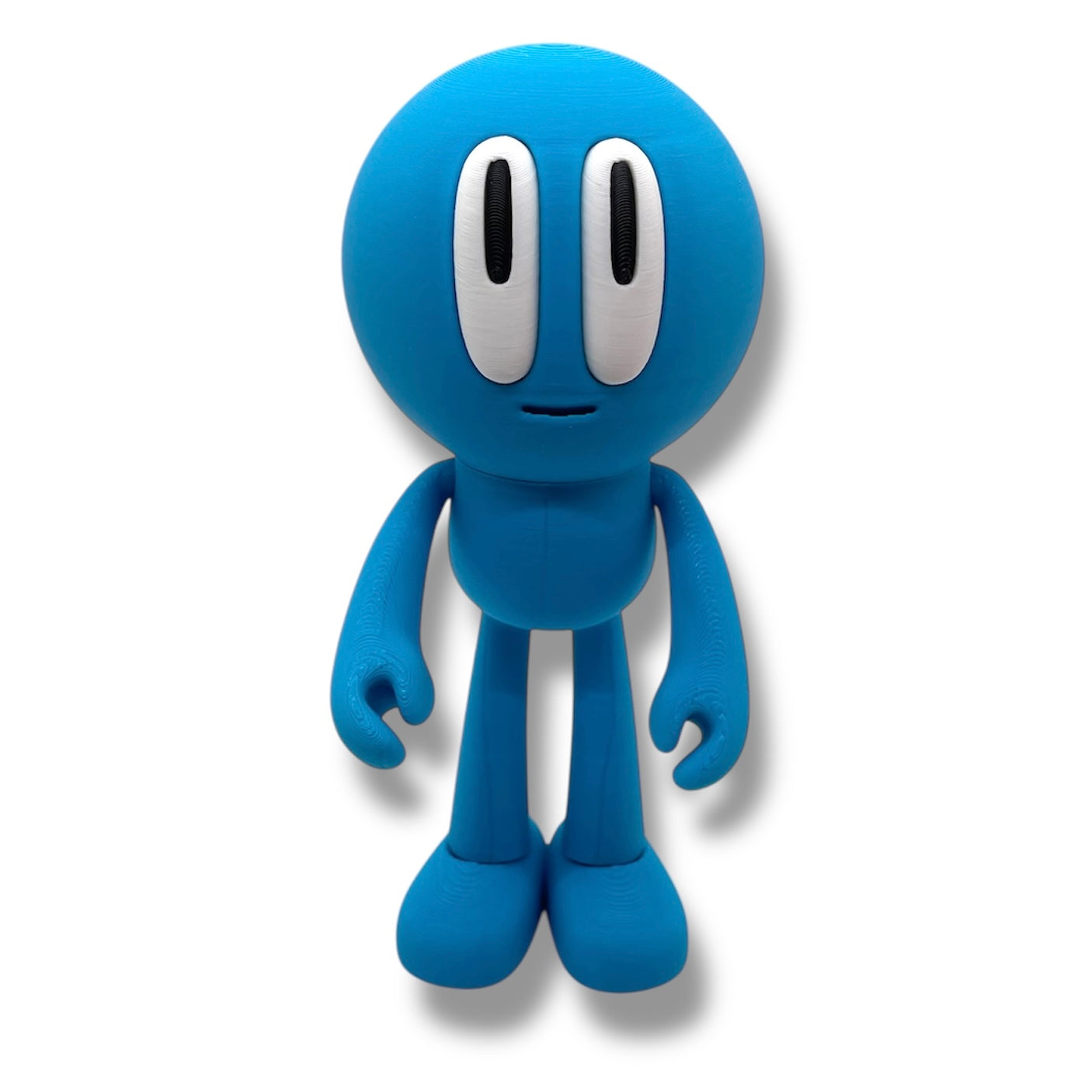 BLOBHEAD Adorable Blob Lab Figures - 3d Printed Articulated Fun Decor