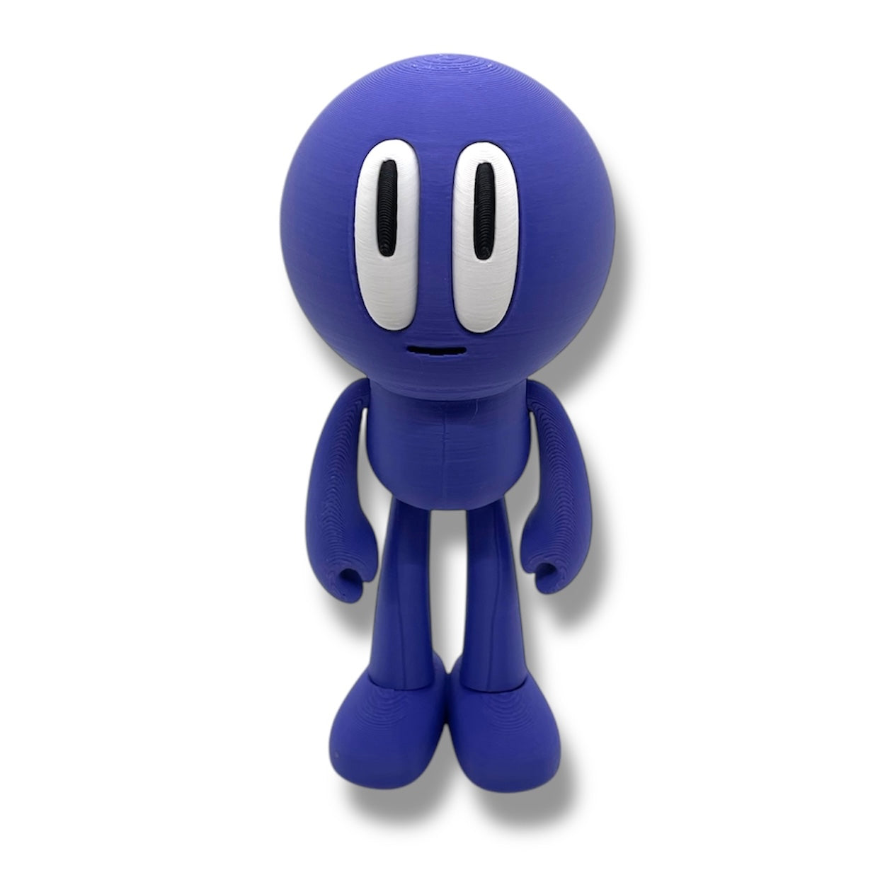BLOBHEAD Adorable Blob Lab Figures - 3d Printed Articulated Fun Decor