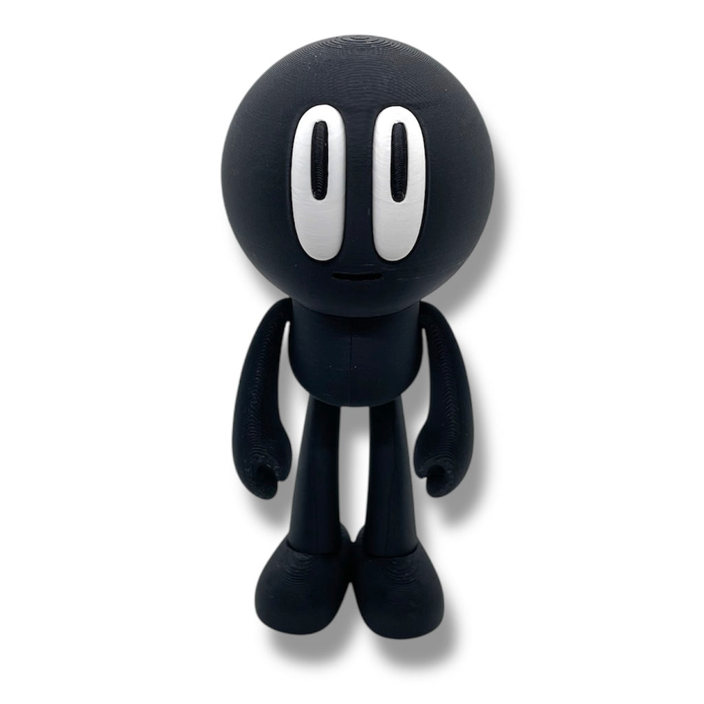 BLOBHEAD Adorable Blob Lab Figures - 3d Printed Articulated Fun Decor