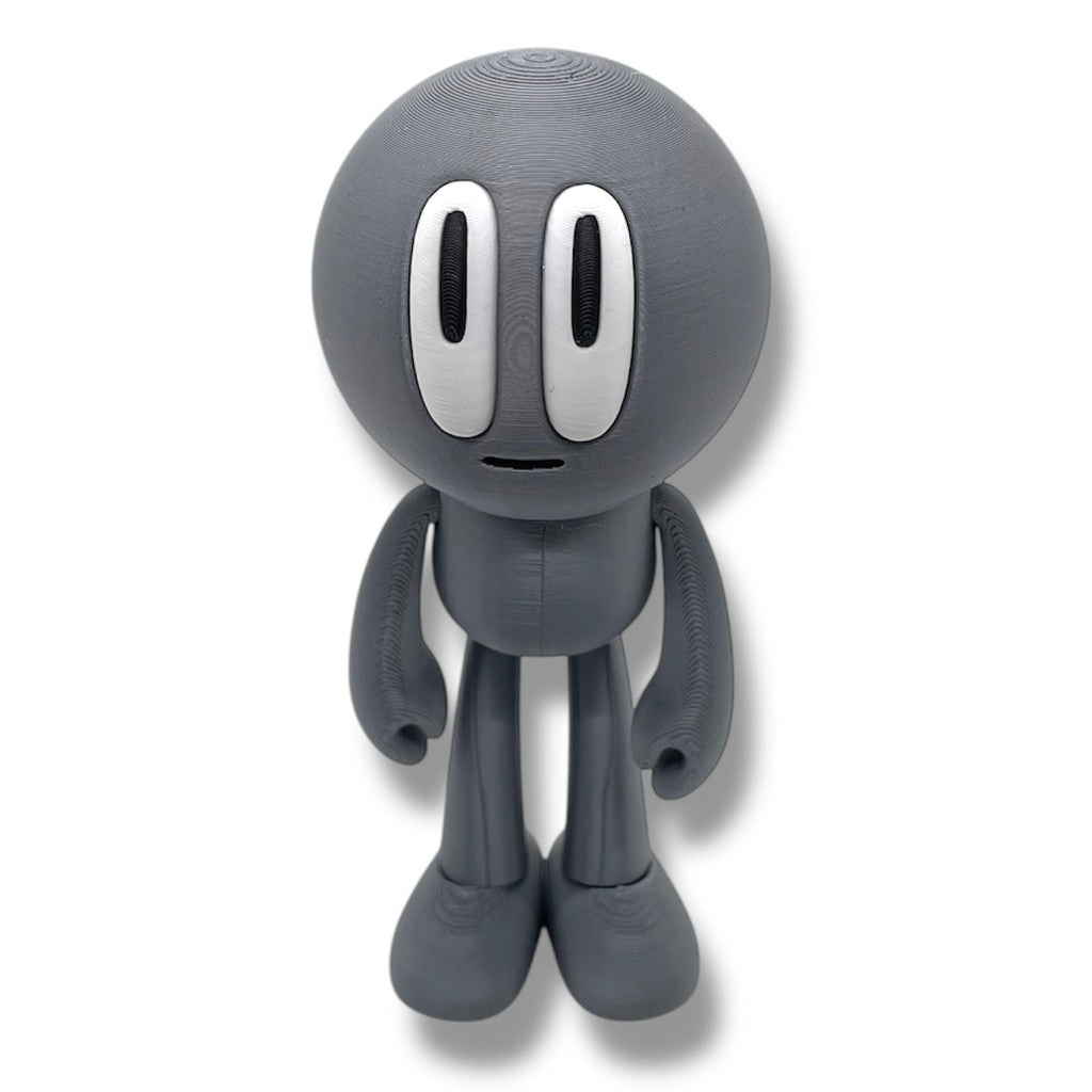 BLOBHEAD Adorable Blob Lab Figures - 3d Printed Articulated Fun Decor