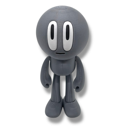 BLOBHEAD Adorable Blob Lab Figures - 3d Printed Articulated Fun Decor