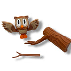 Mystical Blob Owl - 3d Printed Articulated Decor