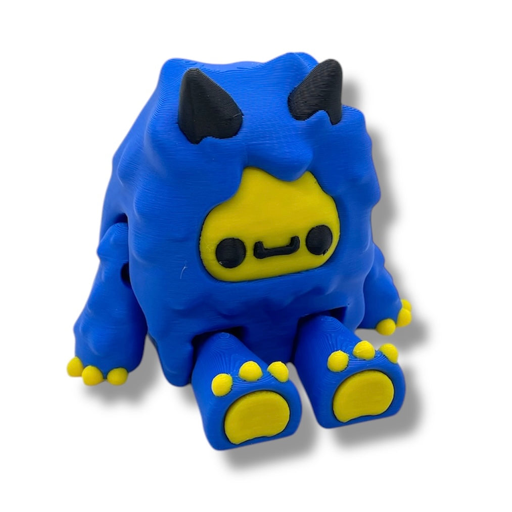Mythological Yeti & Friends Collection - Warden & Bigfoot 3d Printed Articulated Figurine Decor