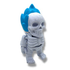 SMALLZ 4.5" Fire Skeleton - Articulated High-Quality 3D Printed Animal Figurine