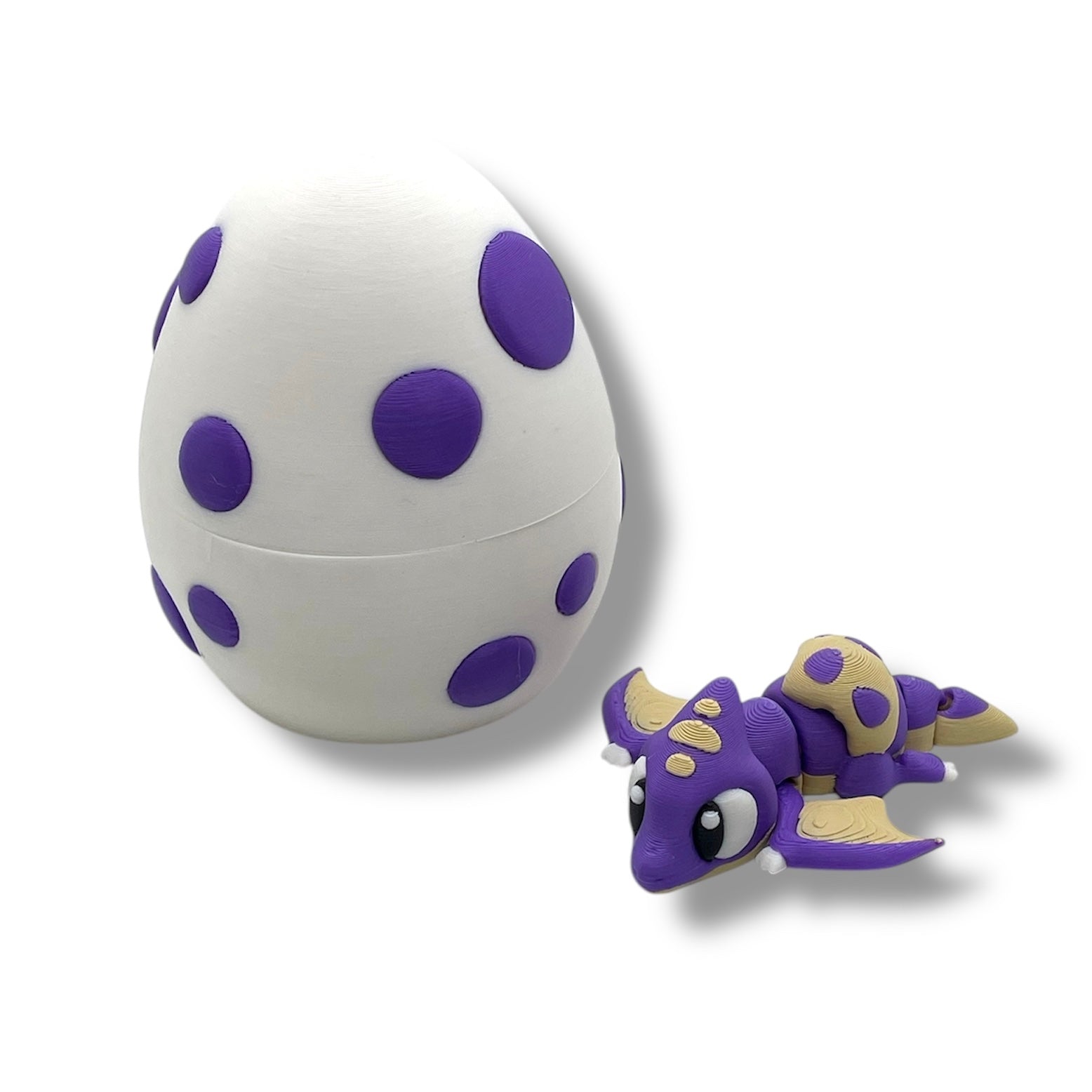 The Cutest Baby and Momma Dinosaur Series - 3d Printed Articulated Figurine Decor Gift