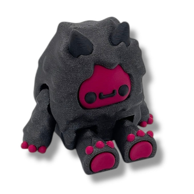 Mythological Yeti & Friends Collection - Warden & Bigfoot 3d Printed Articulated Figurine Decor