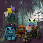 Mythological Yeti & Friends Collection - Warden & Bigfoot 3d Printed Articulated Figurine Decor